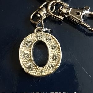 "O" Initial Keychain